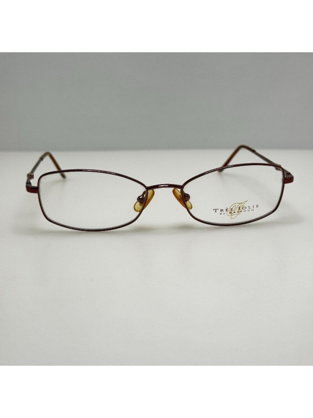 Marchon Tres Jolie 52 Mocha Eyeglasses Eye Glasses Frames 54-17-135